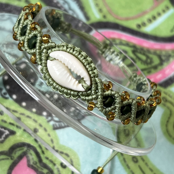 416 bracelet shell green