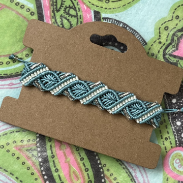 411 bracelet blue-white