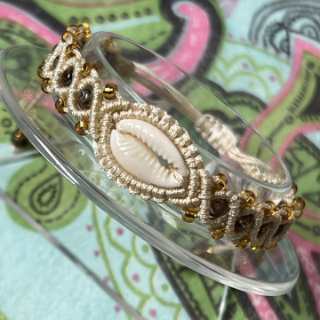 400 bracelet shell beige